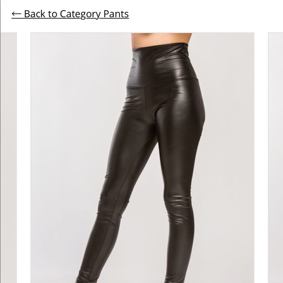 Just Restocked Faux Leather Legging - Picture 6 of 6
